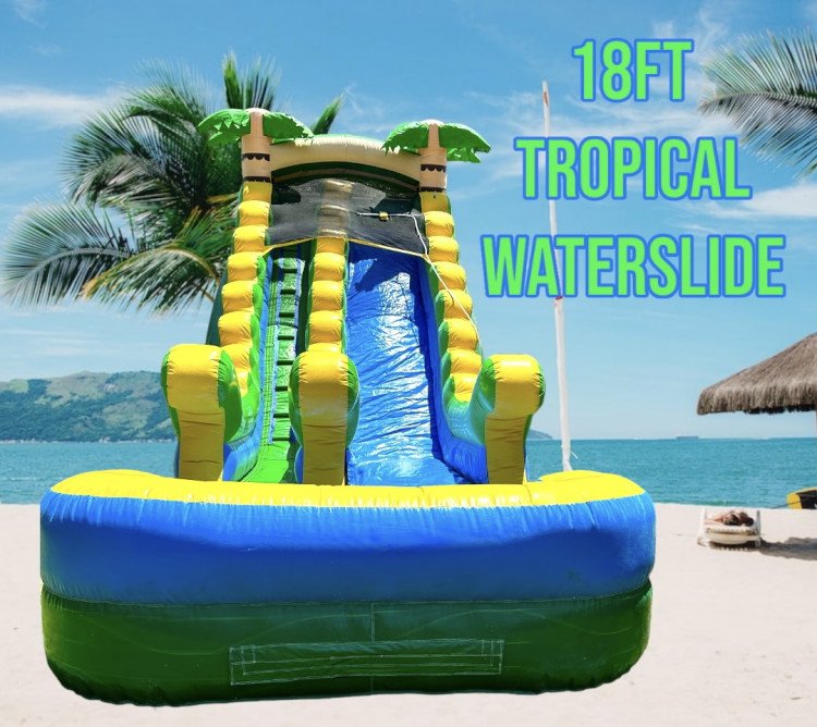 Tropical Waterslide